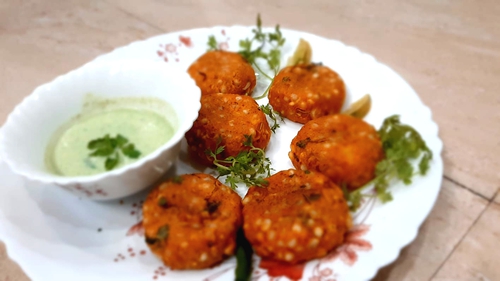 #FITTRMasterchef
Airfried crispy sabudana vada (zero oil)