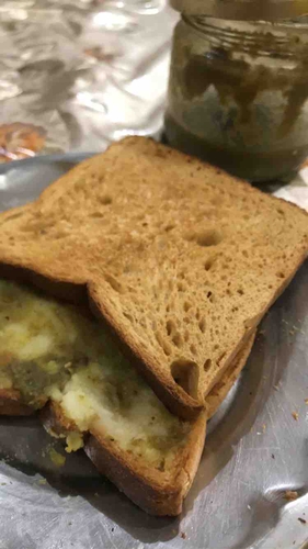 green sandwich #nutrition