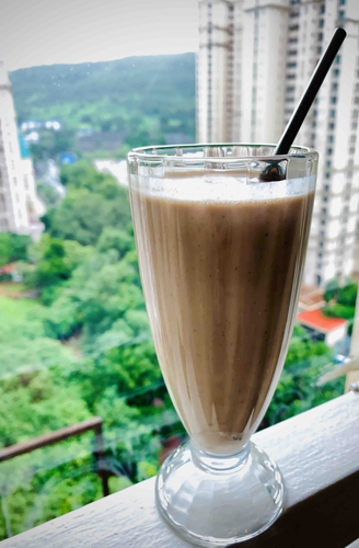 Banana Whey Chocolate smoothie