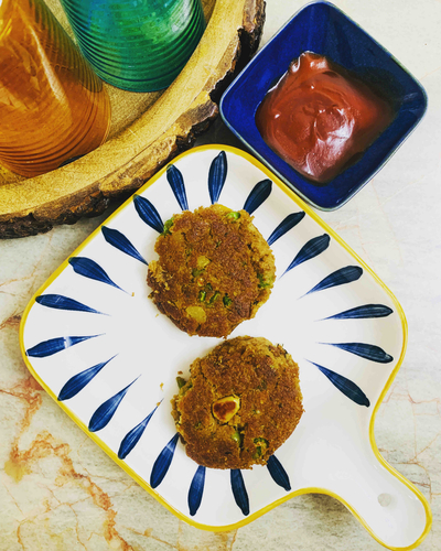Soya Aloo Cheese Tikki
