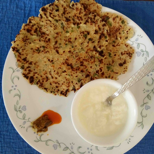 paneer aloo paratha