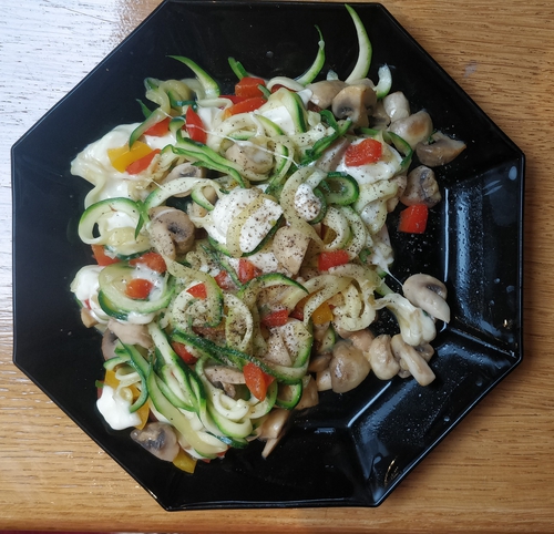 Pasta verdura - low carb version