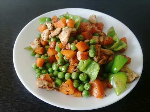Sauted Chicken with veggies