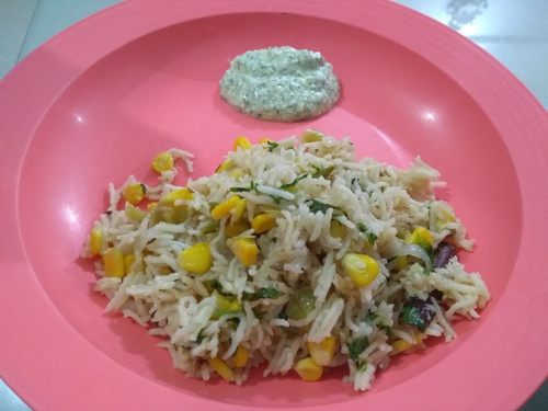 corn pulao