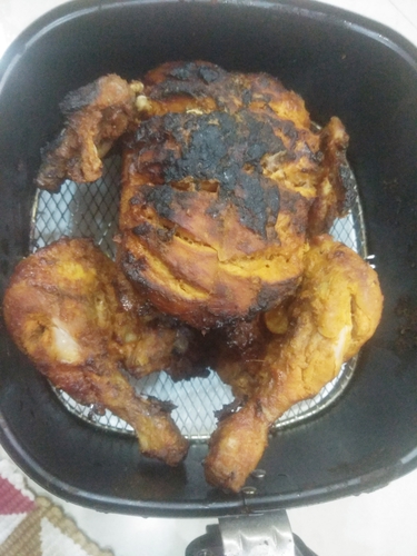 Air fried chicken tandoori