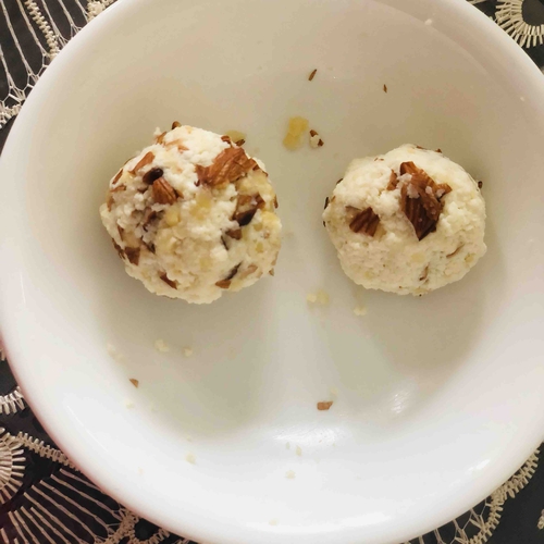 Paneer dry fruit sweet