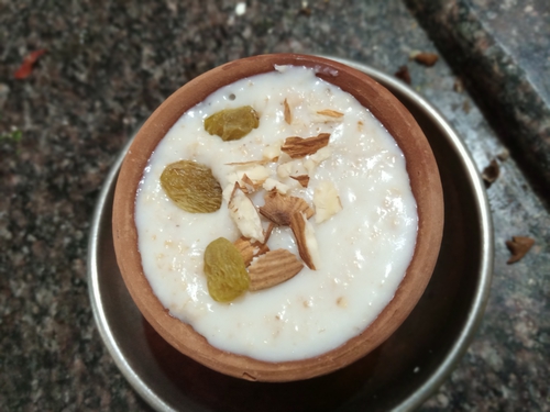 Oats with milk