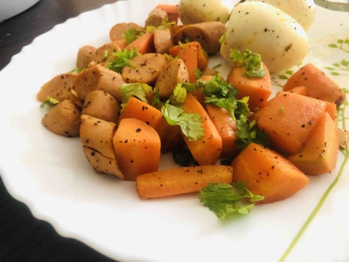 Egg Veg Sausage
