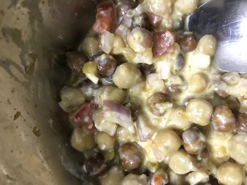 chana chole chaat