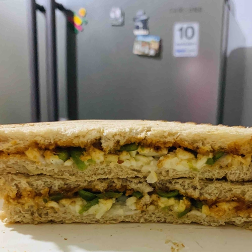cheese capsicum sandwich