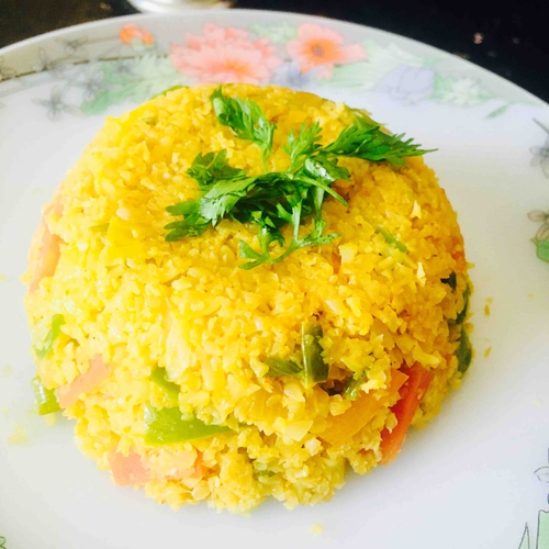 cauli and paneer upma