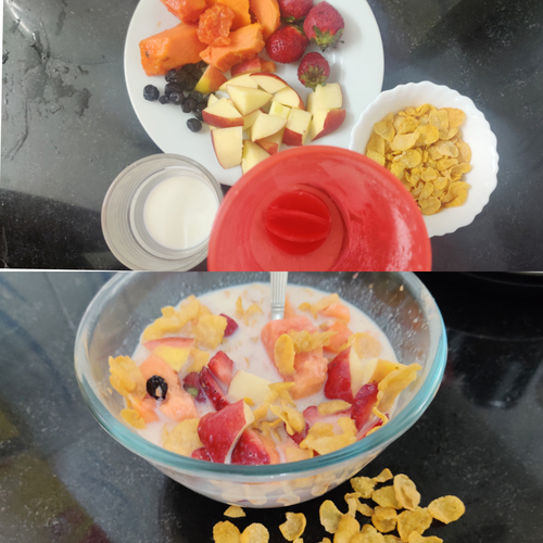 Protein packed breakfast bowl🥣