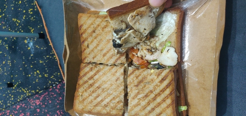 Chicken Salami Sandwich