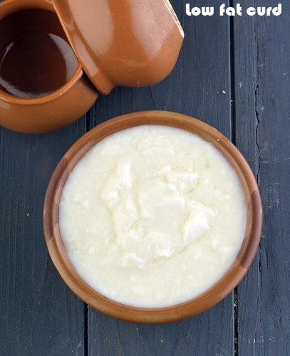 Low fat curd