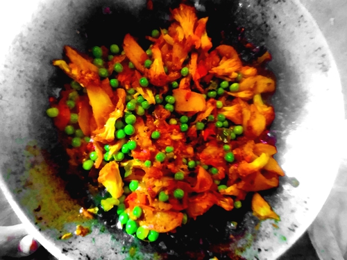 gobhi aalu indian veg