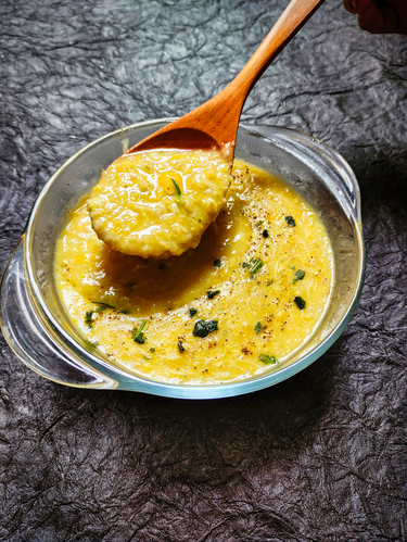 Sweet Corn Soup (High Fibre! Very filling!)