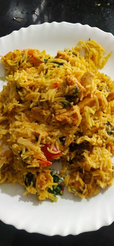 Telangana Chicken Pulav
#FittrMasterChef