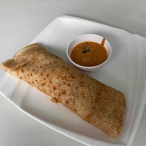 Stuffed Egg Masala Burji Dosa