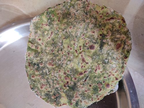Spinach Paratha without oil