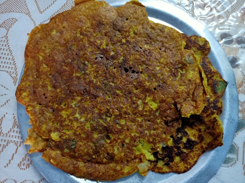 corn pancake or corn dosa