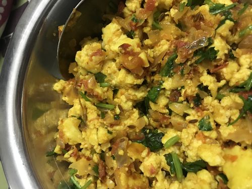 paneer burji