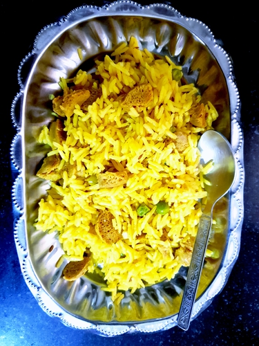 Soya matar pulao