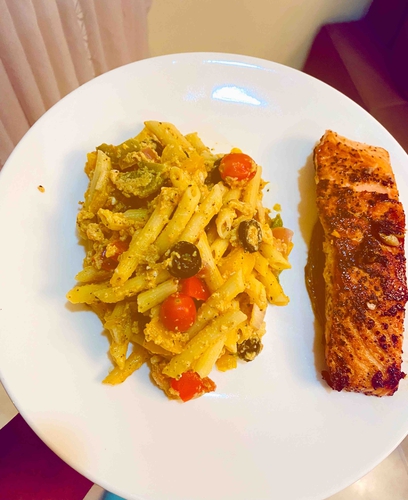 Pasta with Salmon