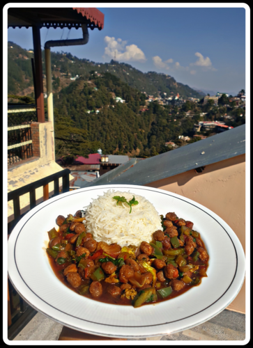 Soya Chilli & Steamed Rice