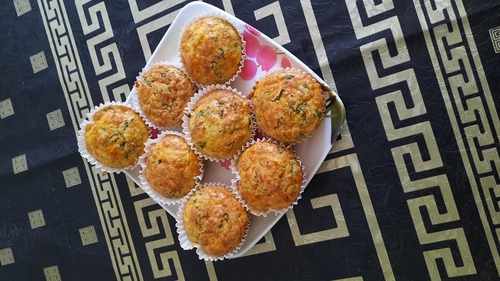 Muffins with protein