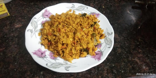 soya granules poha wd cabbage