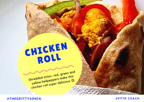 Grilled Chicken Roll