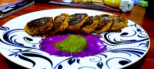 Paneer Veg Soya Kebab