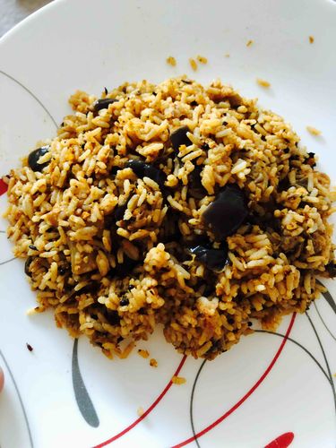 vangi masala bath or eggplant rice