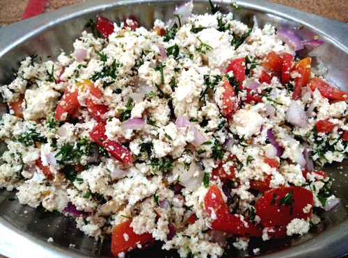 paneer bhel