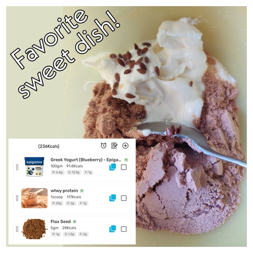 Greek whey mousse