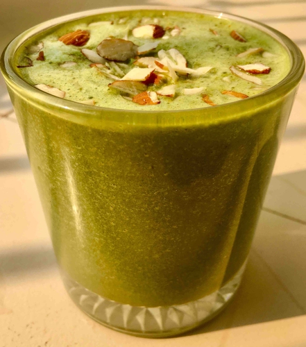 Choco Spinach smoothie