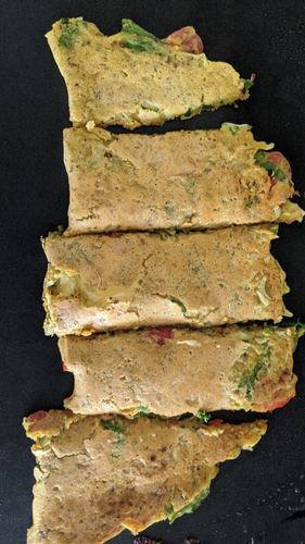 basen chila with whey and cheese
