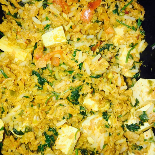 soya - tofu biriyani