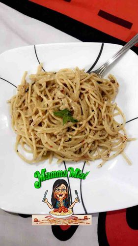 Creamy Whole Wheat Spaghetti