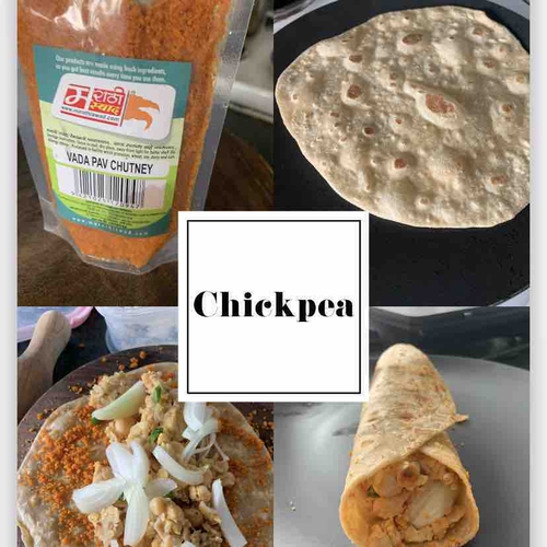 Chickpea wrap