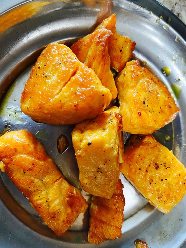 salmon shallow fry