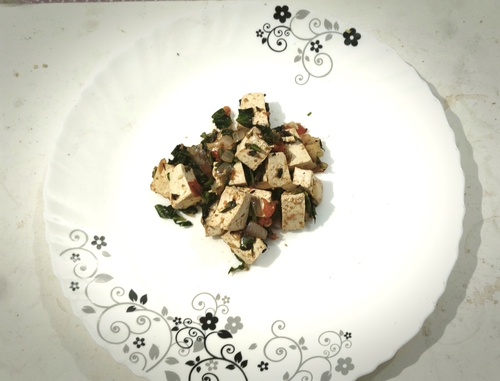 chilli tofu paneer