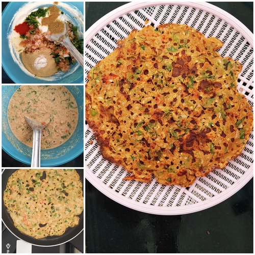 Rava Soya uttapam