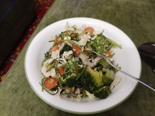 Sauteed Chicken and Veg