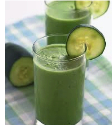 cucumber milk shake