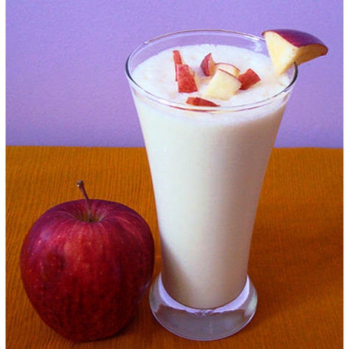 Apple milk shake