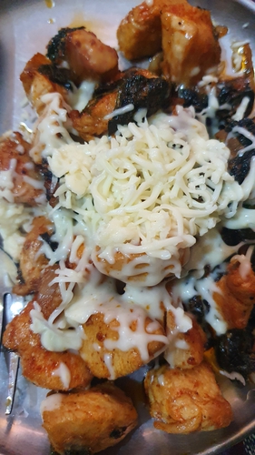 Chicken and cheese