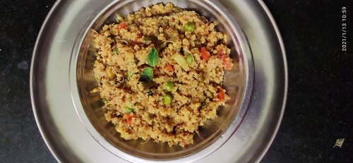 sprouts mong dal daliya upma