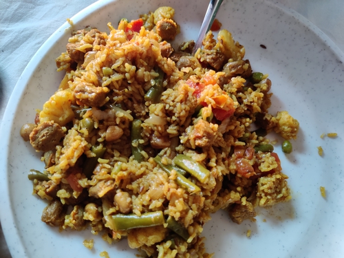 soya veggie pulav