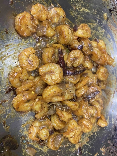 Prawn Pepper Fry